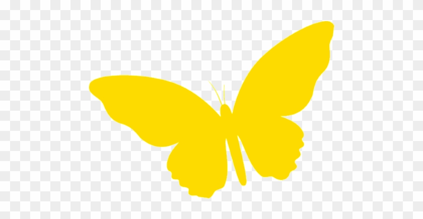 Yellow Butterfly Png #398659