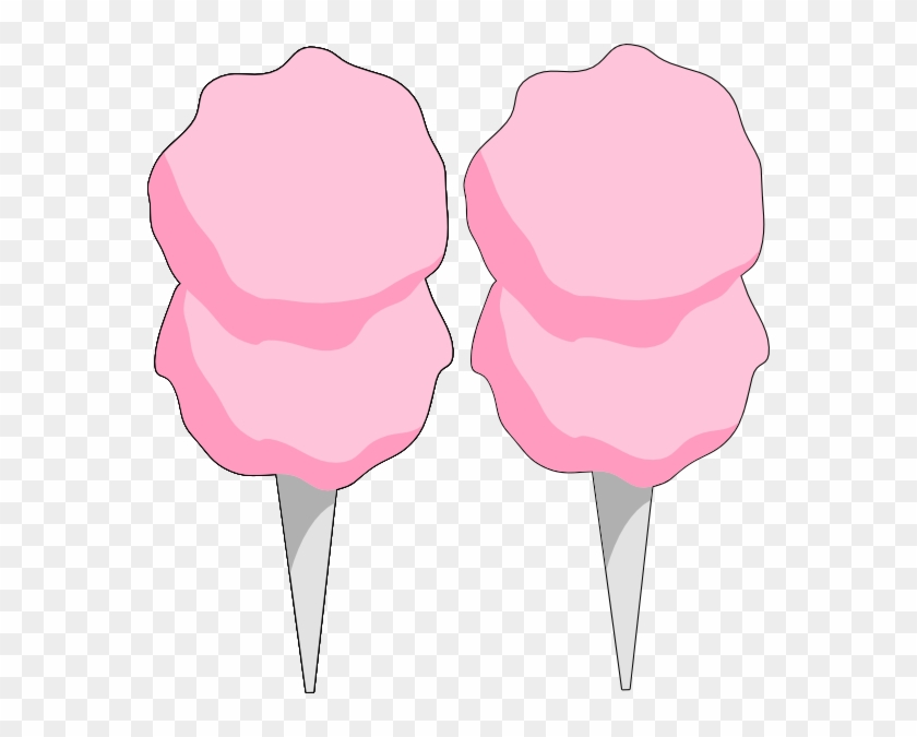 Cotton Candy Sweet Clip Art At Vector Clip Art Free - Candy Floss Vector Png #400034