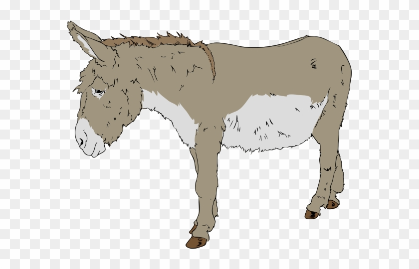 Donkey Clipart Transparent - Donkey Clipart Transparent #400070