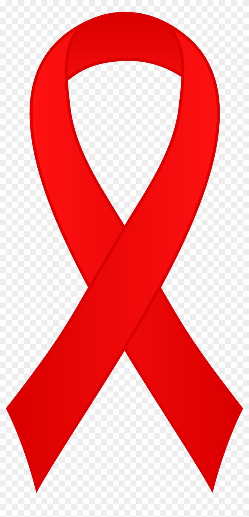 Aids Ribbon Transparent Background - Red Ribbon Drug Free #400394