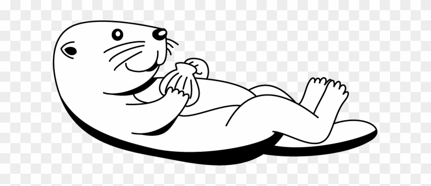 Sea Otter Free Clipart - Sea Otter Clip Art #400414