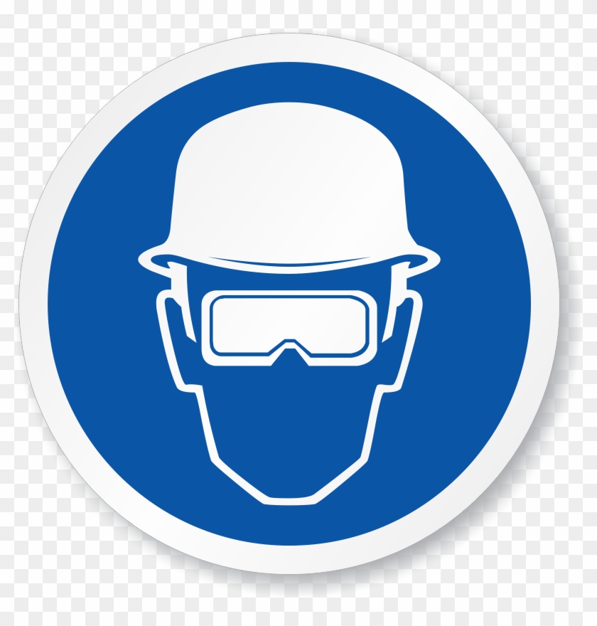 Zoom - Buy - Wear Eye Protection Sign #400683
