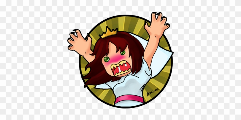 Linda Blair Ish Face, Head Turning, Scary Monster - Laura Ponticorvo #401057