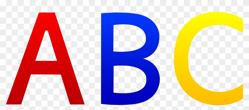 Abc Alphabet Letters - Alphabet Letters Clip Art #401398