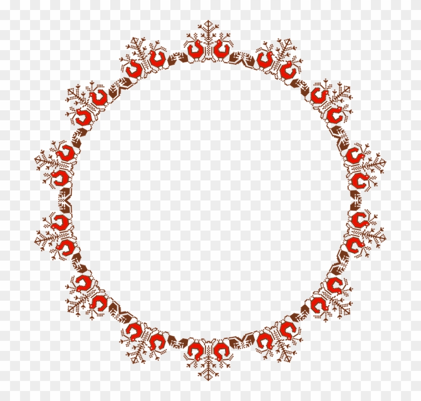 Rainbow Border Cliparts 19, Buy Clip Art - Vintage Round Frame Png #401697