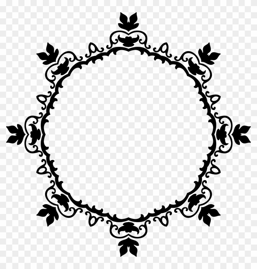 Big Image - Damask Clip Art #401746