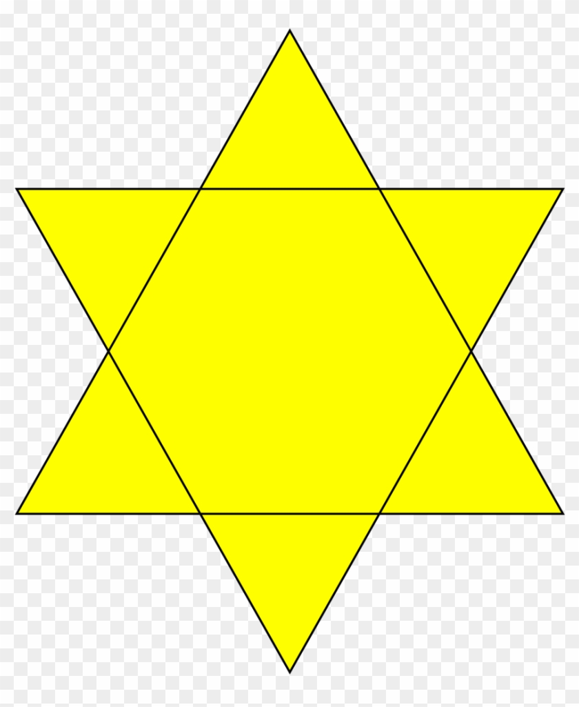 Red Star Transparent Background Download - Yellow Jewish Star Transparent #402804