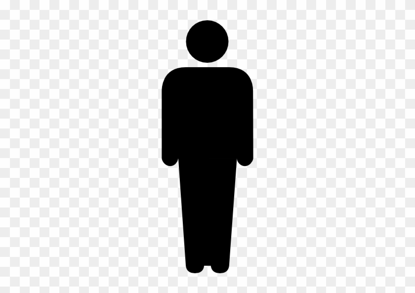 Shape, Medical Icons, Human Body, Standing, Man, Male, - Human Icon Silhouette #403495