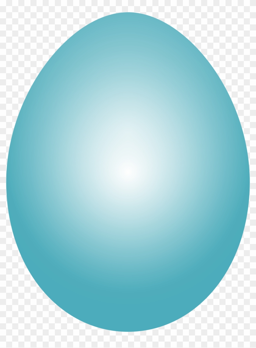 Big Image - Blue Green Easter Egg #403894