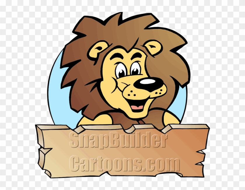 10in X 3in Red You Can't Hide That Lion Pride Magnet #404236