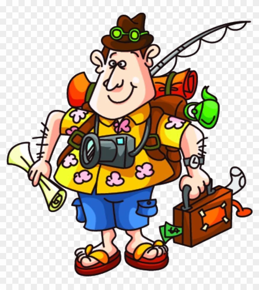 Tourism Royalty-free Clip Art - Tourist Cartoon #404520
