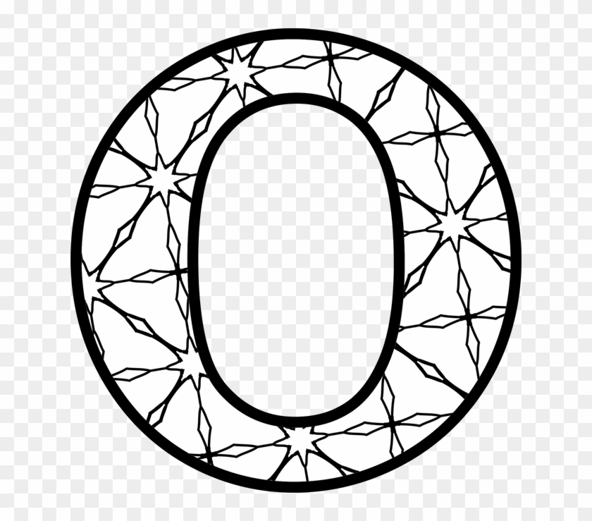 Here's A Set Of Printable Alphabet Letters To Download - Colour In Letter O #404670