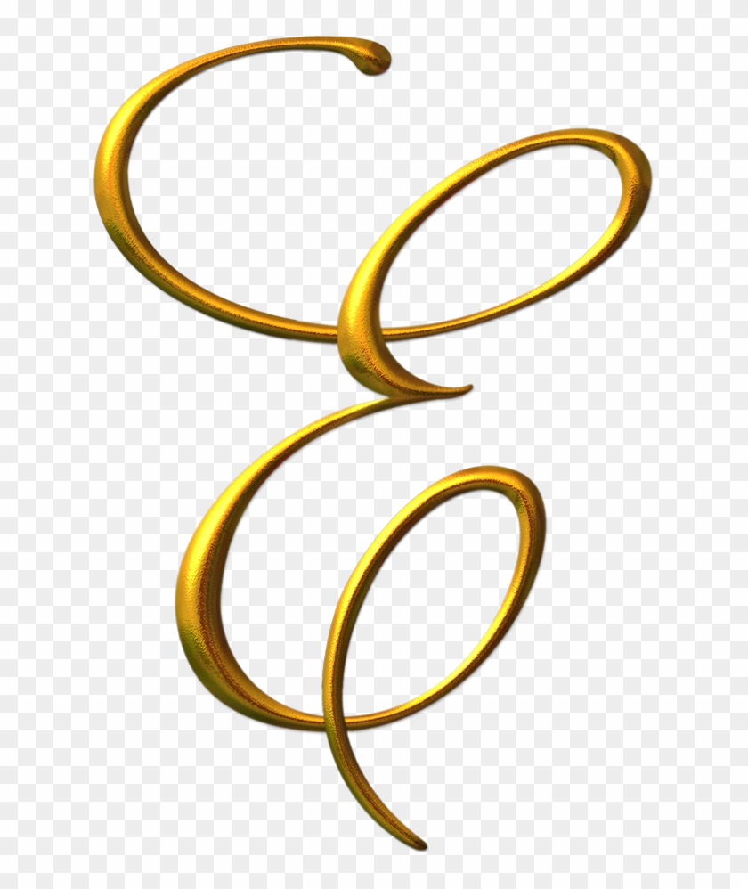 Exibir Todas As Imagens Na Pasta Alfabeto Dourado - Letra E Em Png #404807