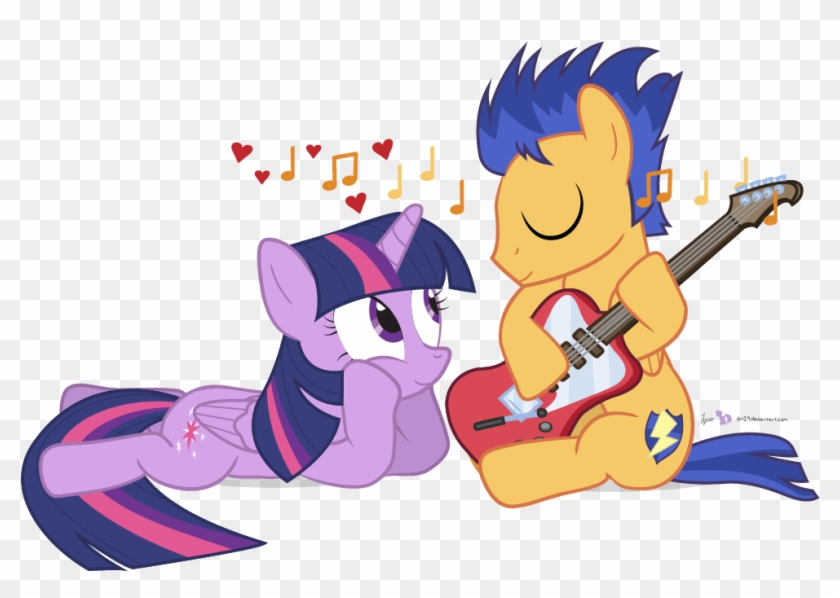 More Like Strummertime Serenade By Dm29 - Mlp Twilight Y Flash Ponis #405196