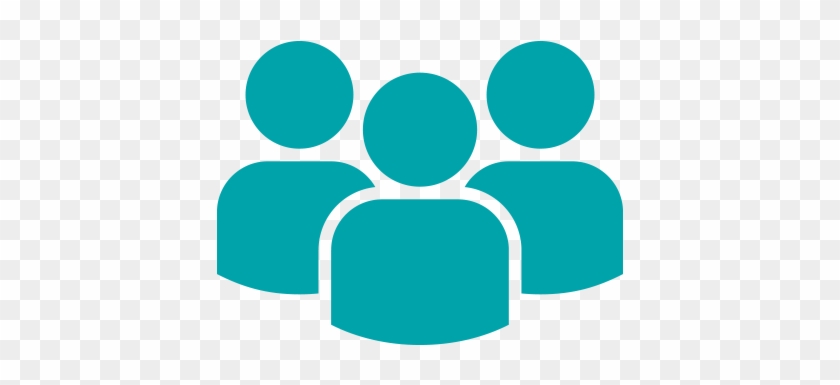 Multiple Art & Media Portal Users - Three People Clipart #405593
