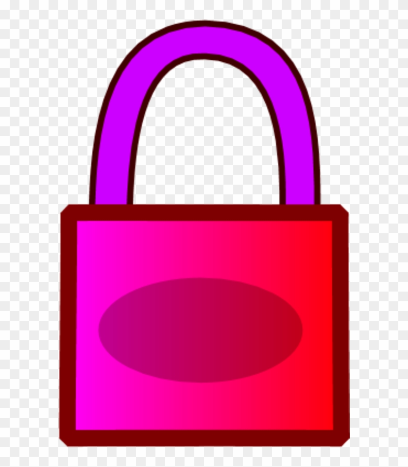 Padlock Closed Green - Clip Art #405667
