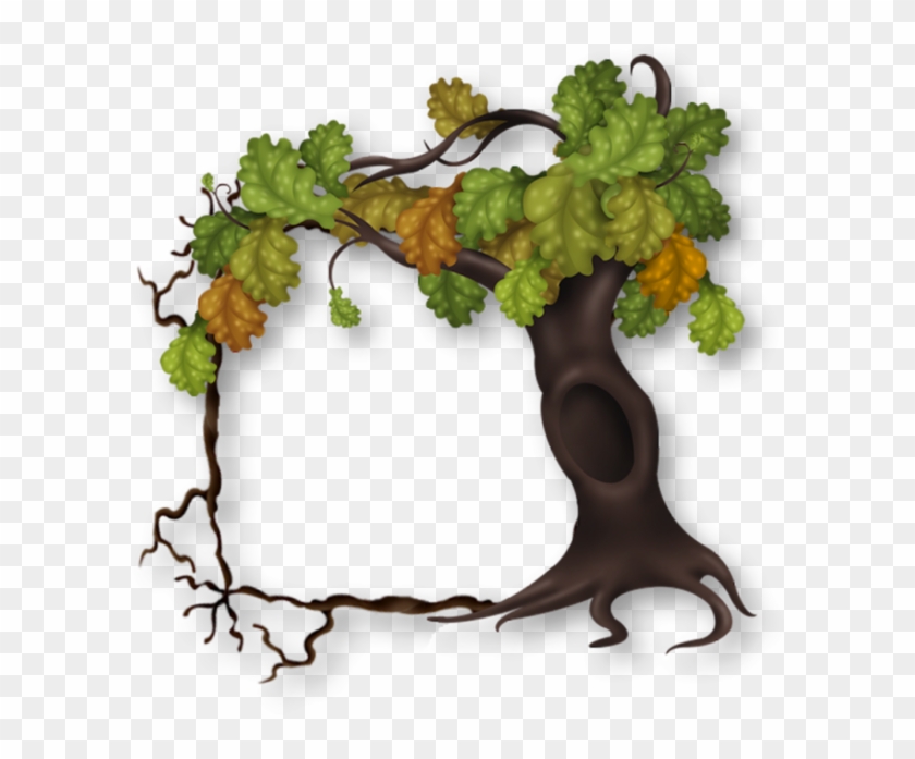   Rahmen Clipart Graphic Trees #406236