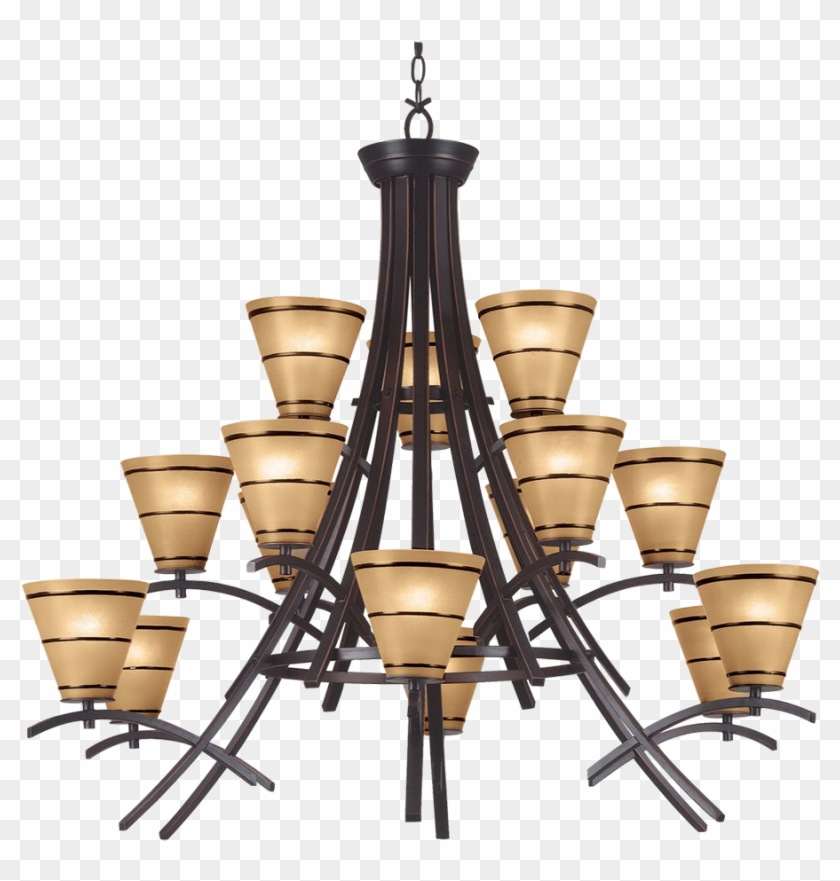 Kenroy Home 90088orb Wright 15 Light Chandelier- Oil #406734