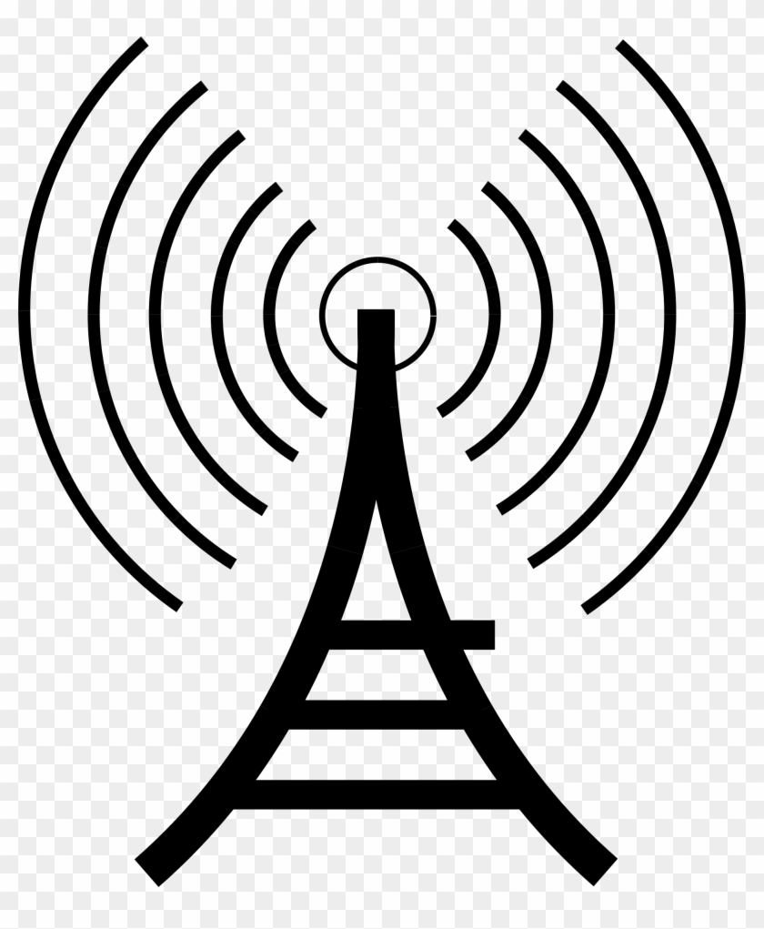 Big Image - Radio Tower Clipart #406770