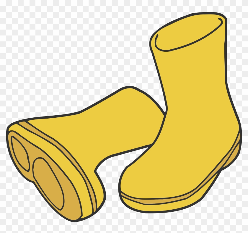 Clipart - Rain Boots Clipart #406965