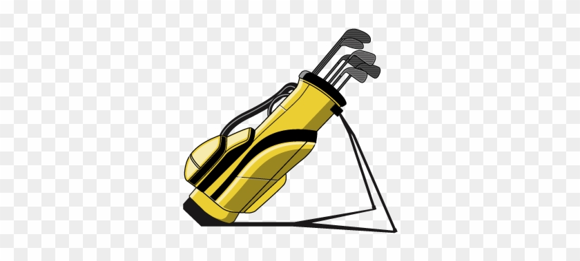 Golf Bag Clipart - Illustration #407056
