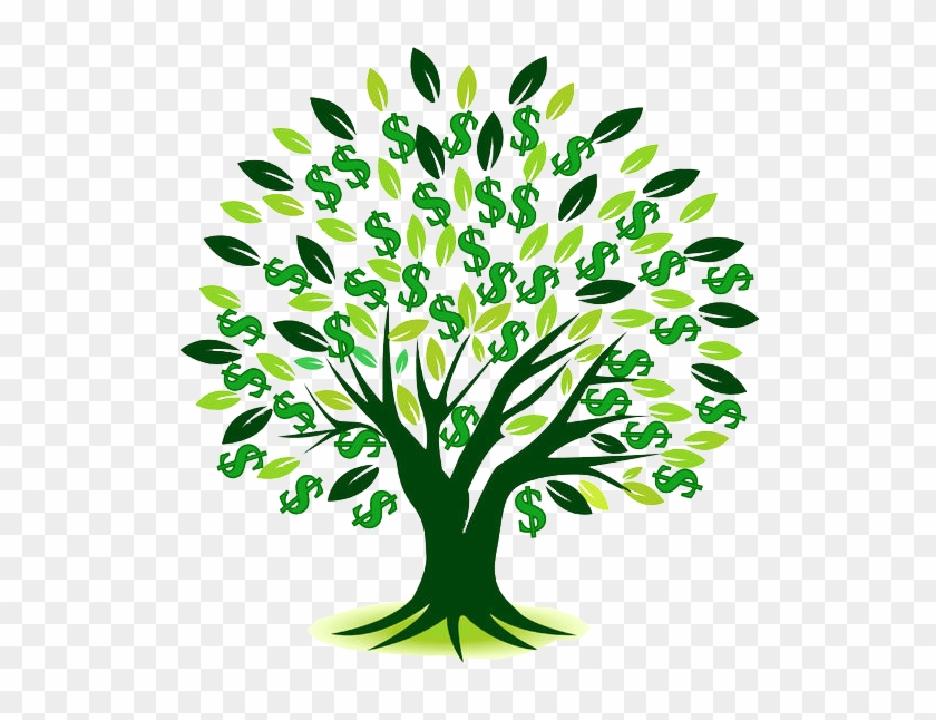 Money Stacks Black And White For Kids - Money Tree Transparent #407222