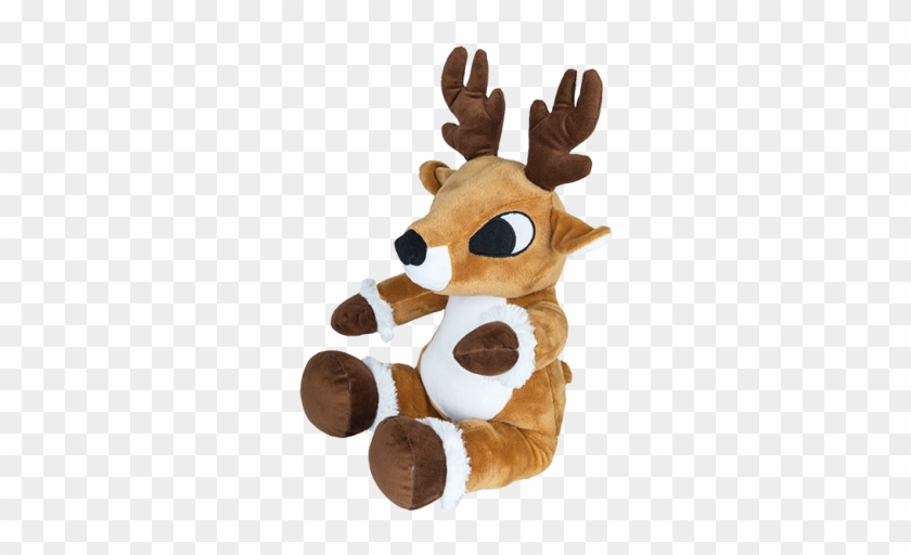 Ed The Reindeer - Teddy Mountain Ny Christmas Reindeer Cuddly Soft 16 #407440