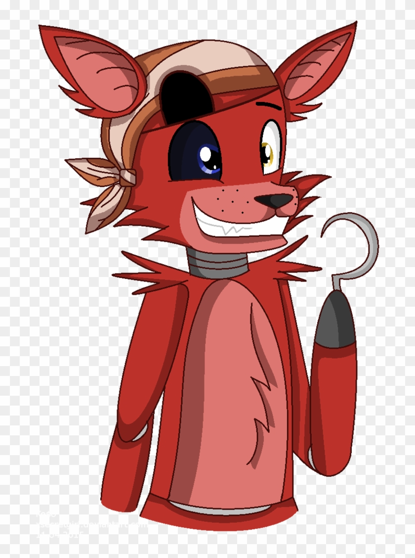 Foxy By Xsecretgirl - Fnaf Foxycartoon Png #407485