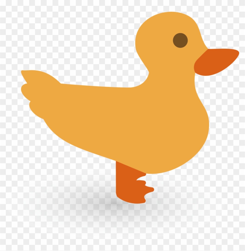 Duck Cartoon Euclidean Vector Yellow Illustration - American Black Duck #408182