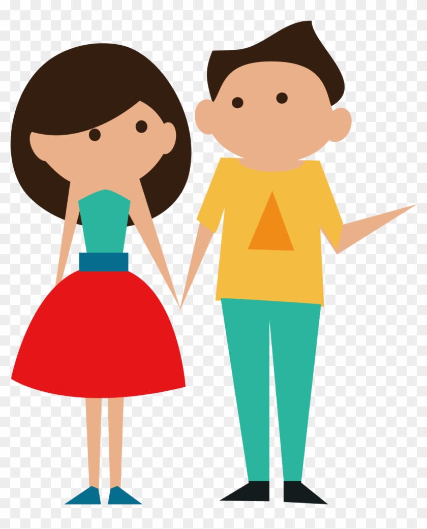 Cartoon Girl - Cute Couple - Cartoon Girl - Cute Couple #408260