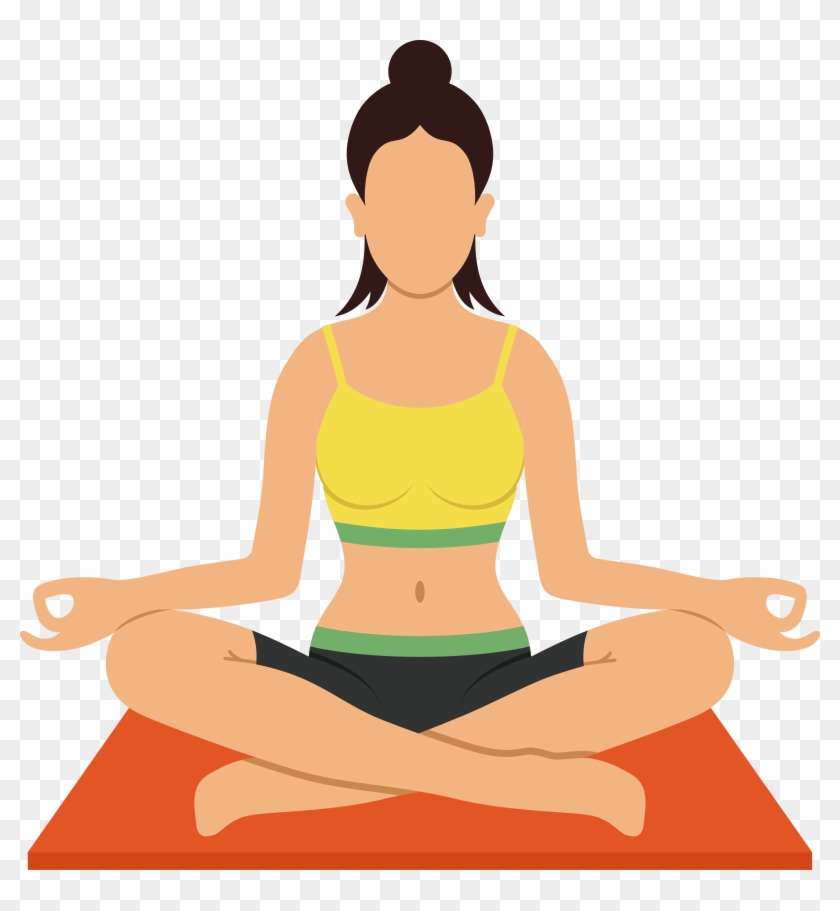 Yoga Instructor Clip Art - Yoga Vector #408927