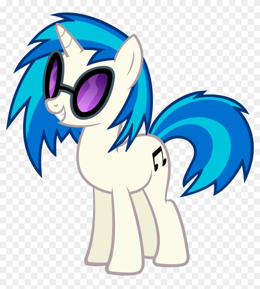 More Like Vinyl Scratch Vector - Vinyl Scratch Pony #409001