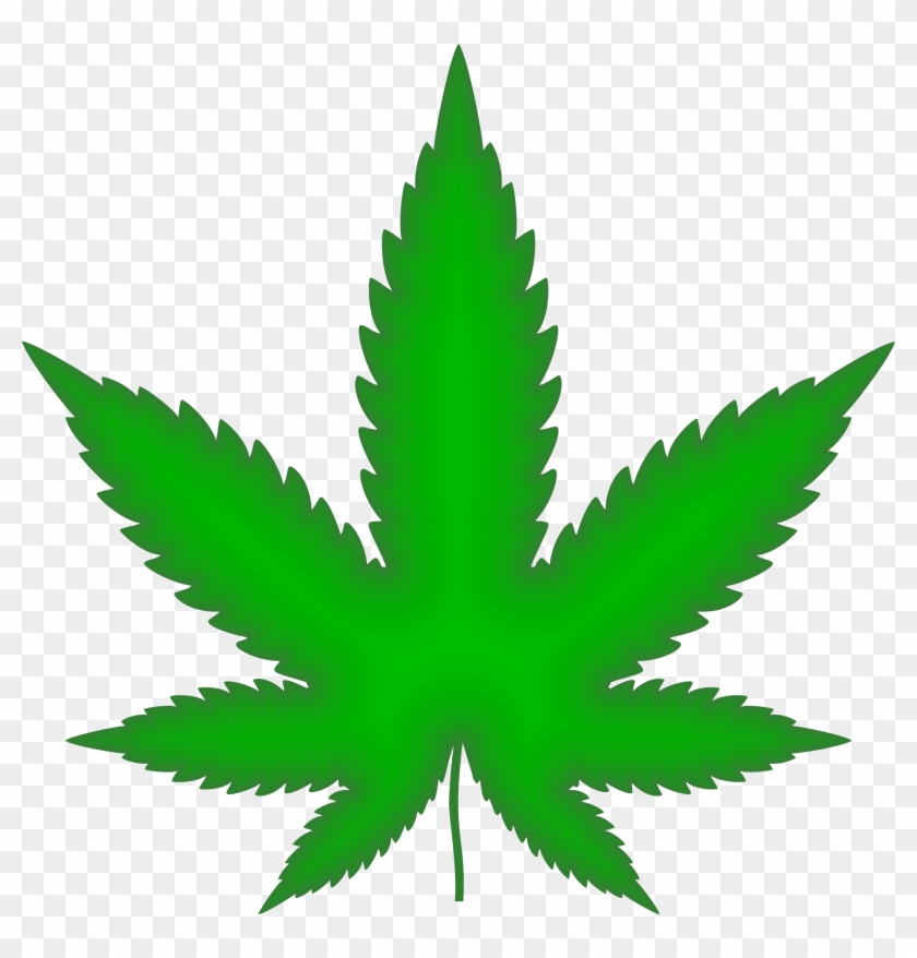 Leaf Green - Cannabis Clip Art #409162