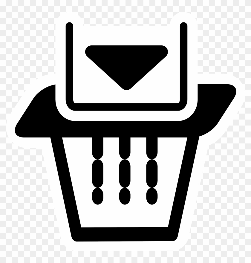 Clipart - Shredder Clipart Black And White #409188
