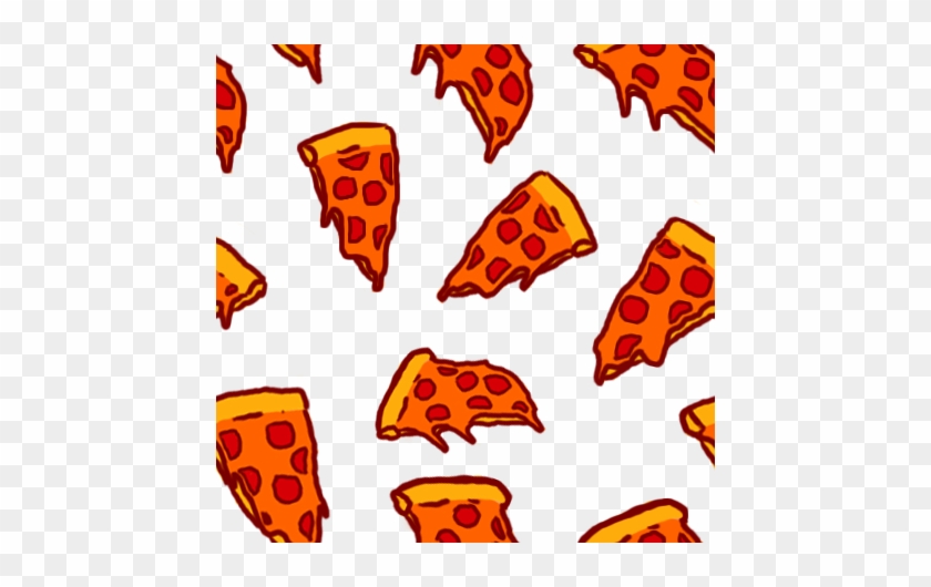 Pizza Drawing Tumblr Pizza Vector - Pizza Pattern Transparent #409398