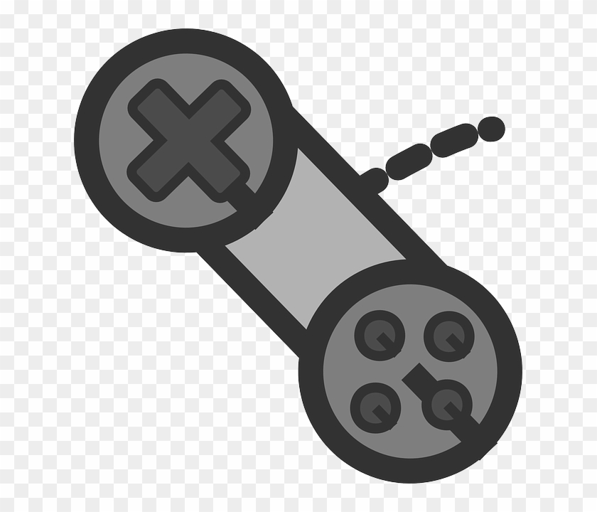 Control Video, Controller, Flat, Game, Theme, Icon, - Controller Clip Art #409798