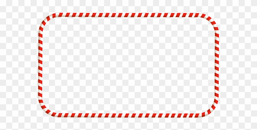 Christmas Candy Frame Transparent Png Clip Art - Border Clip Art #409960
