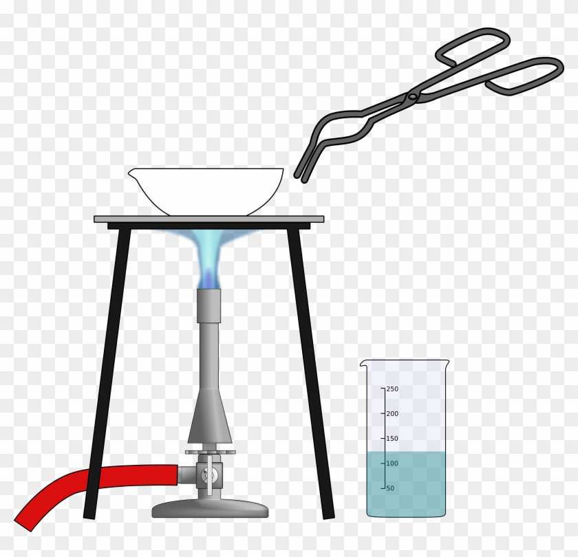 Eines Salz Wasser Gemisches - Gasbrenner Clipart #410119
