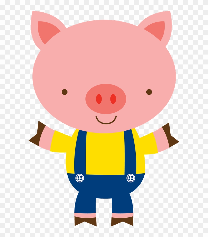 Três Porquinhos - Minus - 3 Porquinhos Clipart #410500