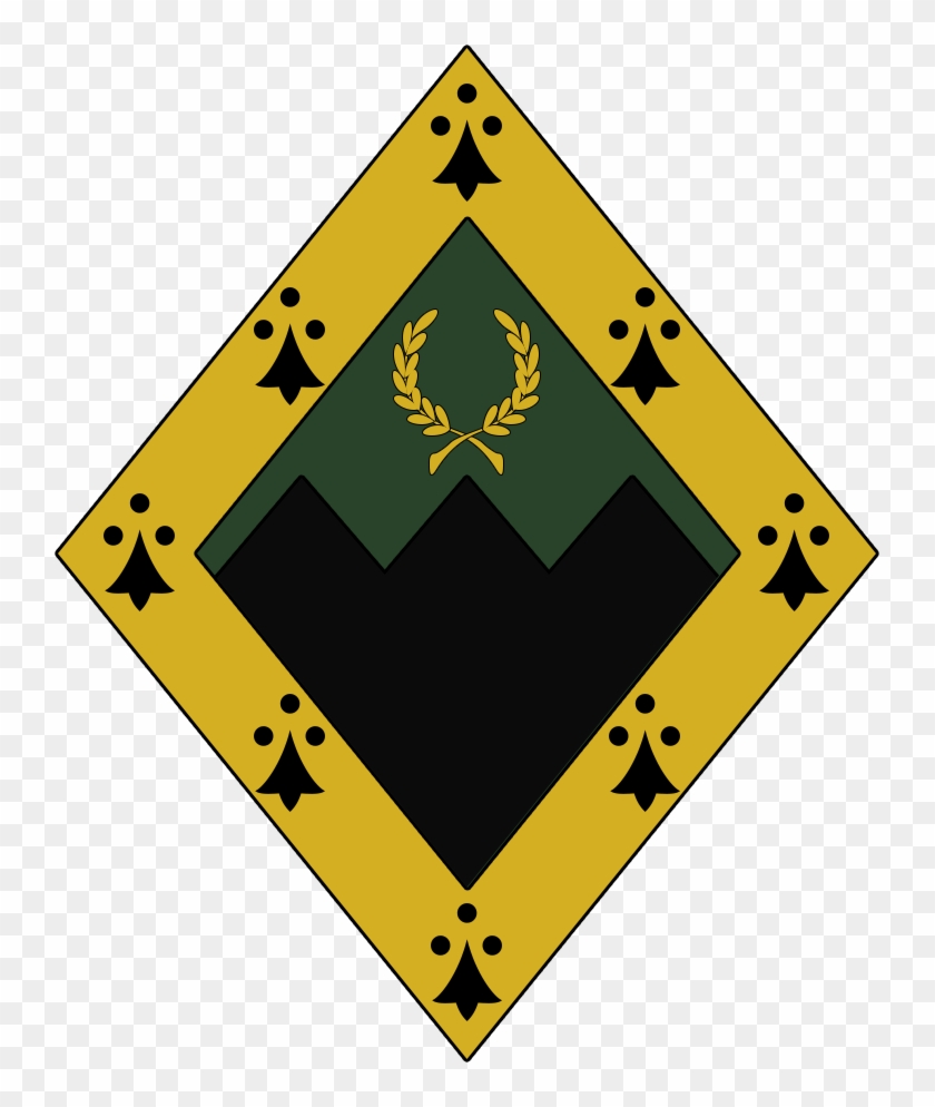 The Baronial Arms Are Blazoned, Per Fess Indented Vert - The Baronial Arms Are Blazoned, Per Fess Indented Vert #410604