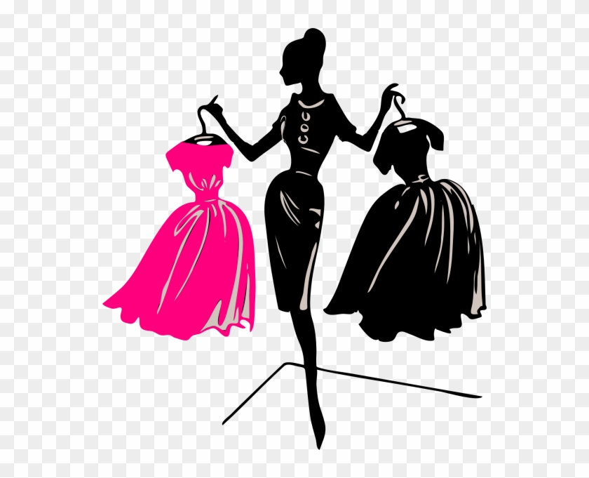 Clipart Gratuit Libre De Droit - Apollo's Products Fashion: Silhouette Of Lady Holding #410884
