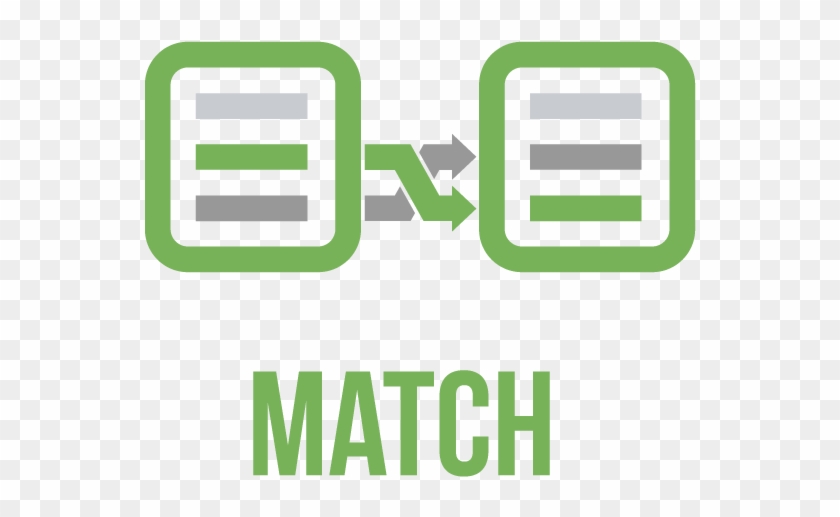 Match Big Data In Minutes - Data Matching Clipart #411510
