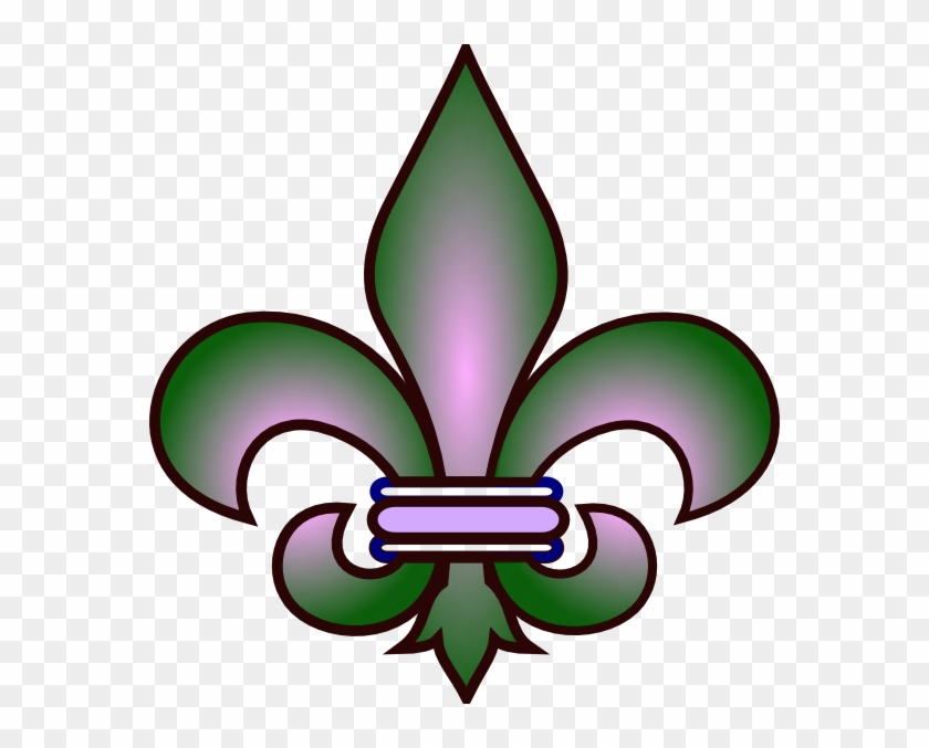 Fleur De Lis Clip Art At Clkercom Vector - St Joan Of Arc School Logo #411515