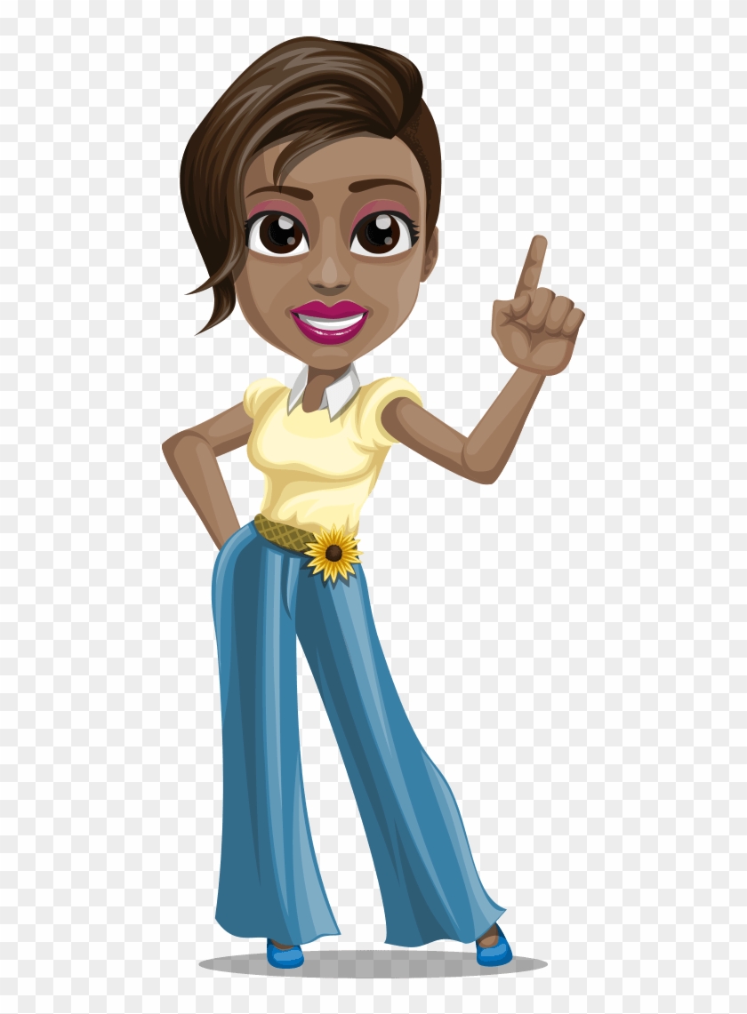 Free Afroamerican Female Character - Cartoon #411731
