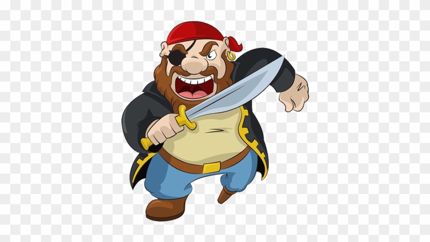 Join The Buccaneers, Board The Pirate Ship & Sail The - Pirate Cartoon Characters #411841