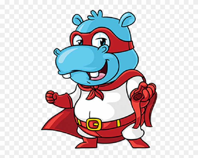 Hippopotamus Rhinoceros Clip Art - Hippopotamus Rhinoceros Clip Art #411931