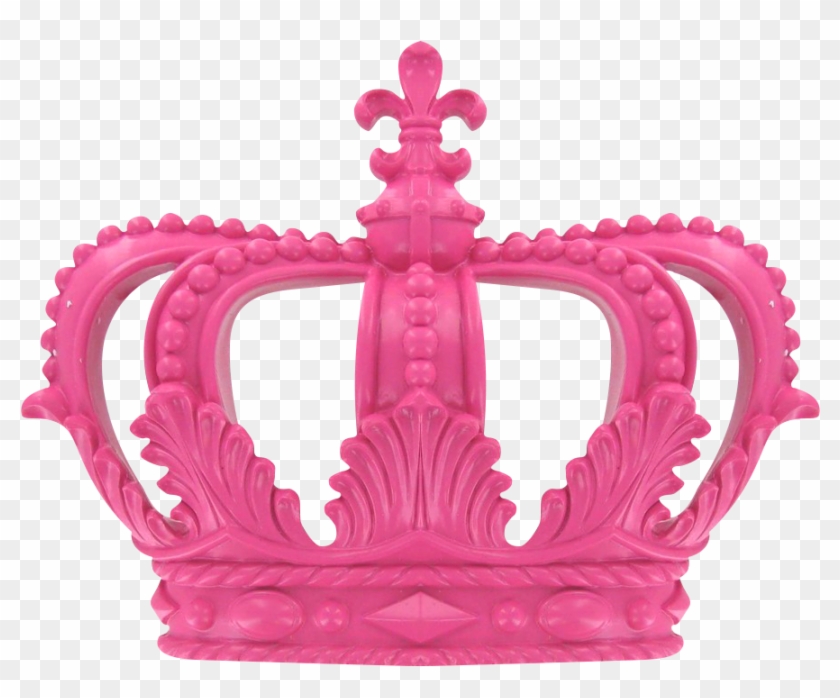 Crown Pink Wall Decal Interior Design Services - Pink Crown #412959