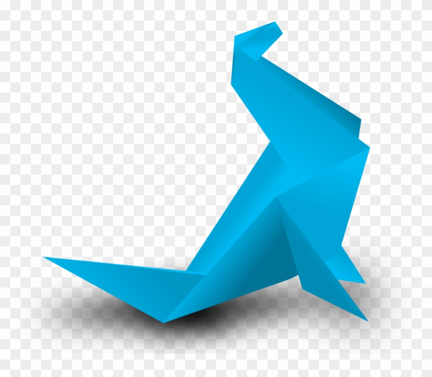 Origami Paper Cliparts 3, Buy Clip Art - Оригами Клипарт #413179