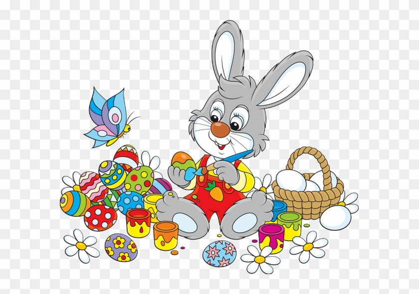 Lapin De Pâques - Clipart Lapin De Paques #413741