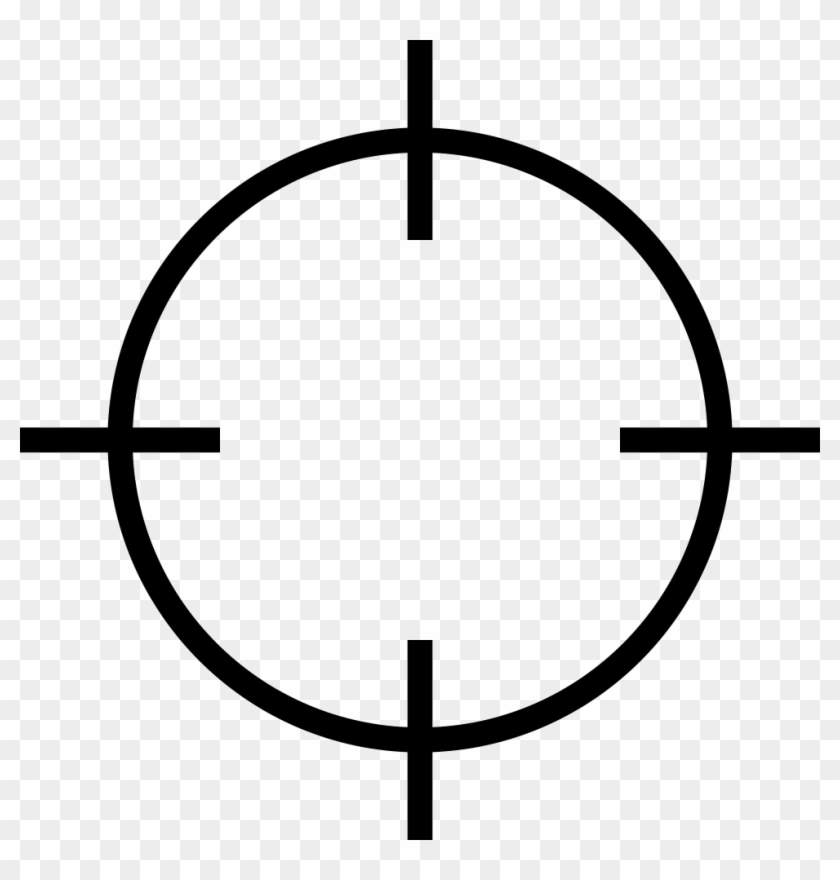 Png File - Crosshair Png #413826